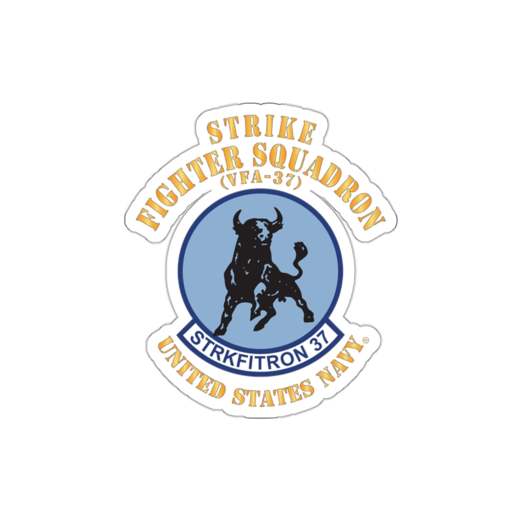 Die-Cut Vinyl Sticker - Navy - Strike Fighter Squadron 37 (VFA-37)
