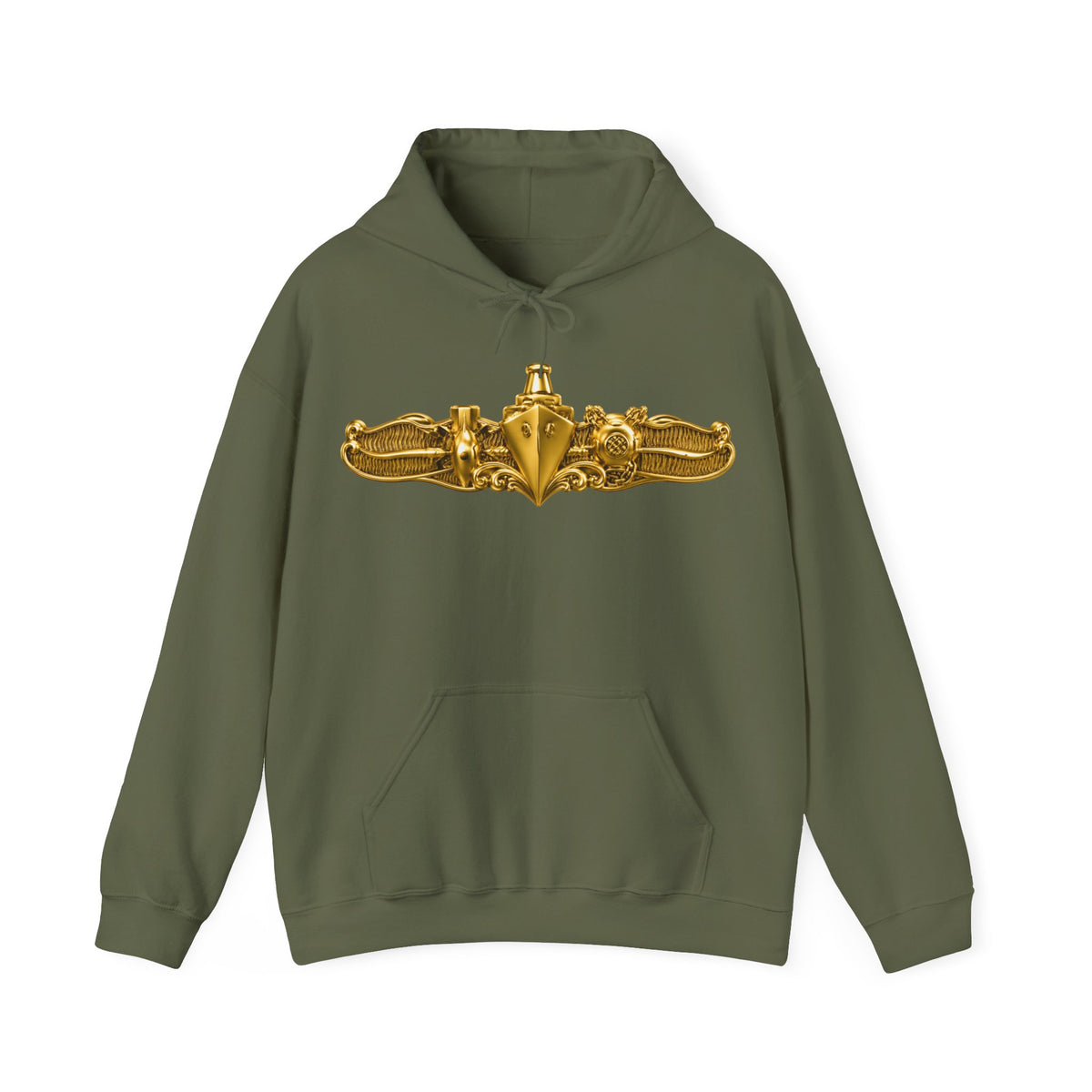 Unisex Heavy Blend™ Hoodies - Navy - Badge - Special Operations Warfare (SO) wo txt - 3D - Enhanced