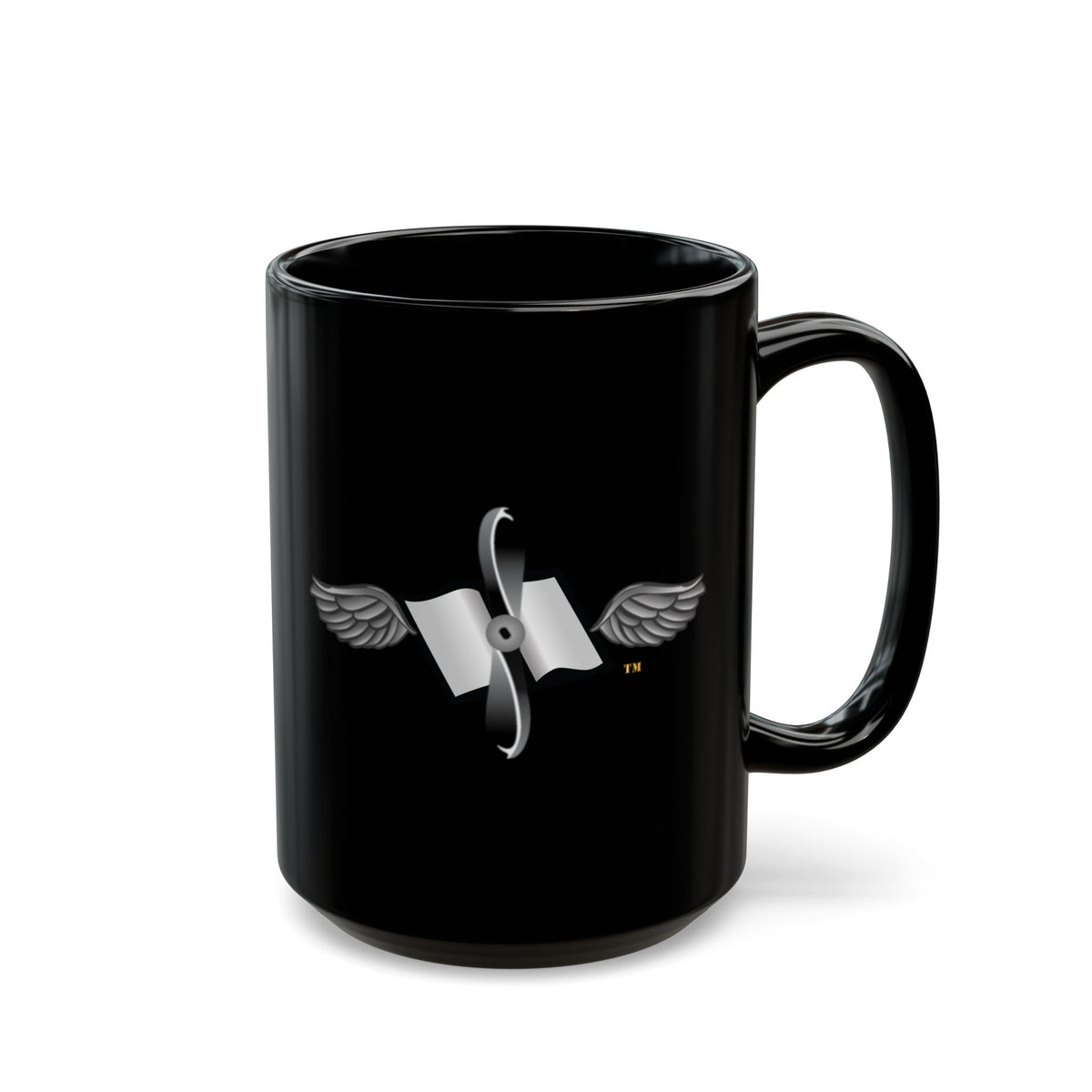 Black Mug (11oz, 15oz) - Navy - Rate - Aviation Maintenance Administrationman (AZ) wo txt