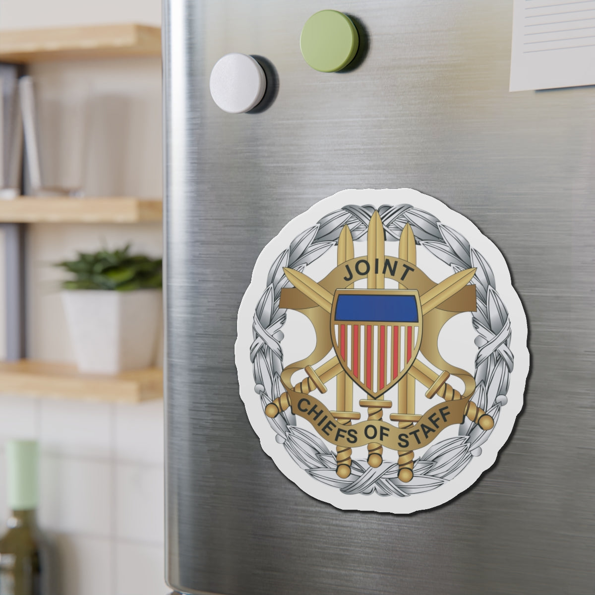 Die-Cut Magnet - Joint Chiefs of Staff Service Badge wo txt X 300