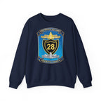 Unisex Heavy Blend™ Crewneck Sweatshirt - Navy - Destroyer Squadron 28 (DESRON-28) wo Txt