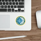 Die-Cut Vinyl Sticker - Navy - USS Dwight D. Eisenhower (CVN-69) - Operations Department wo txt