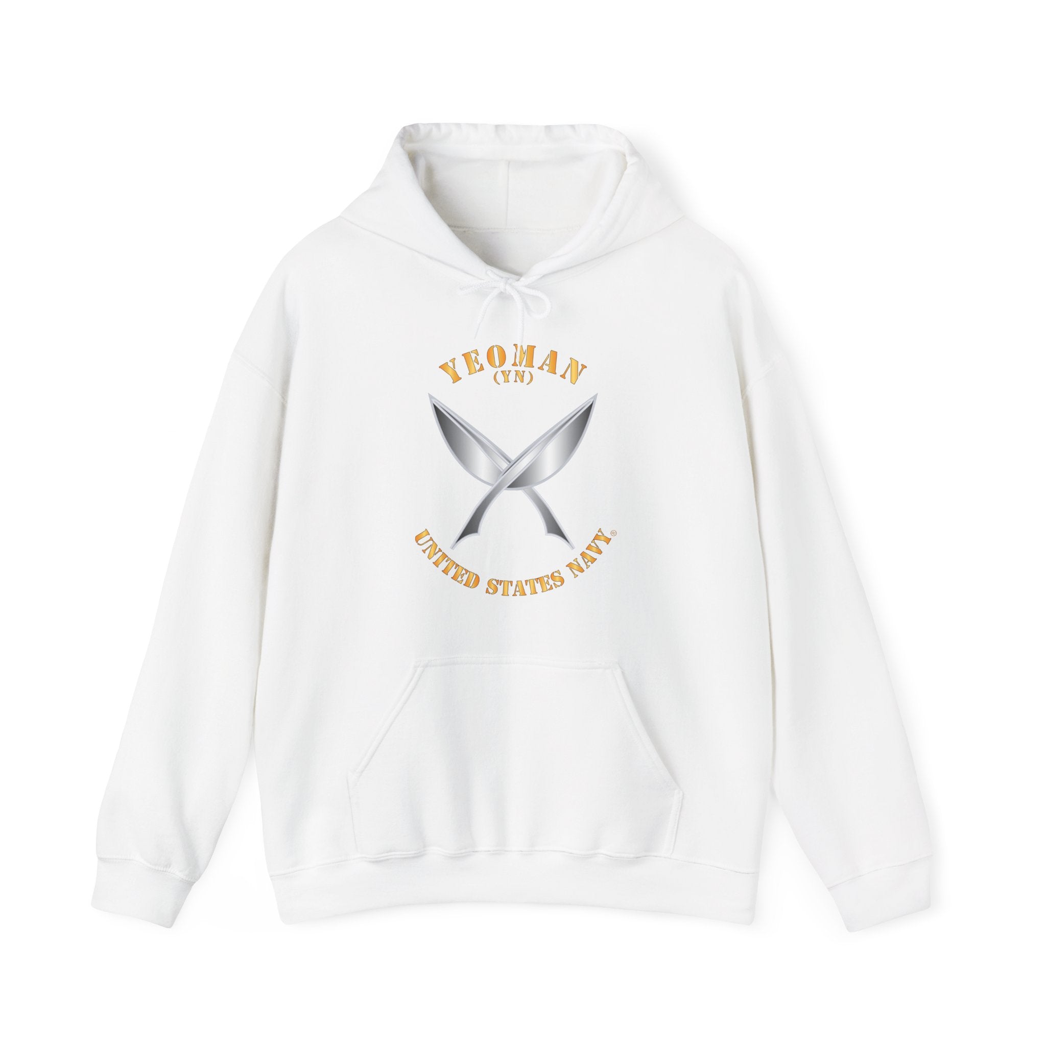 Unisex Heavy Blend™ Hoodies - Navy - Rate - Yeoman (YN)