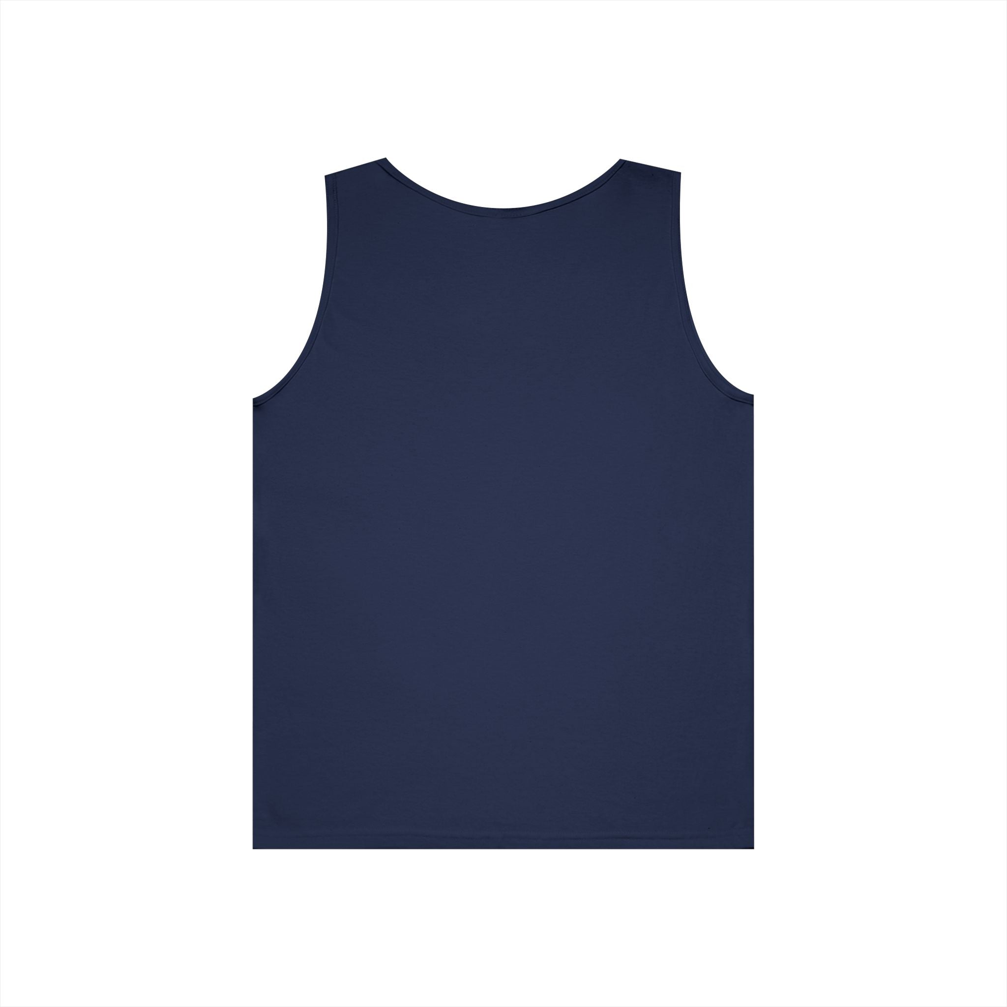 Unisex Heavy Cotton Tank Top - Navy - USS Daniel Inouye (DDG-118)