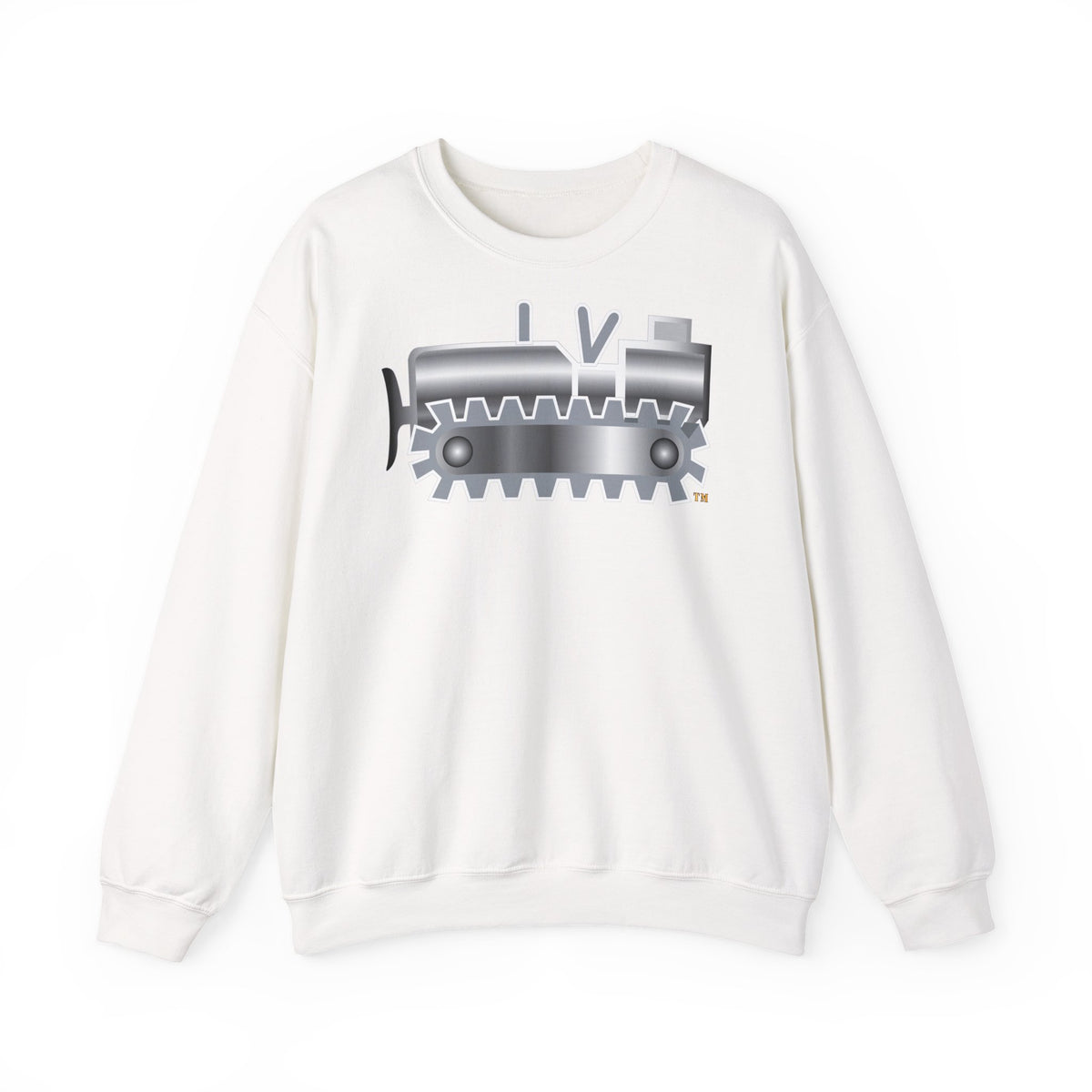 Unisex Heavy Blend™ Crewneck Sweatshirt - Navy - Rate - Equipment Operator (EO) wo txt