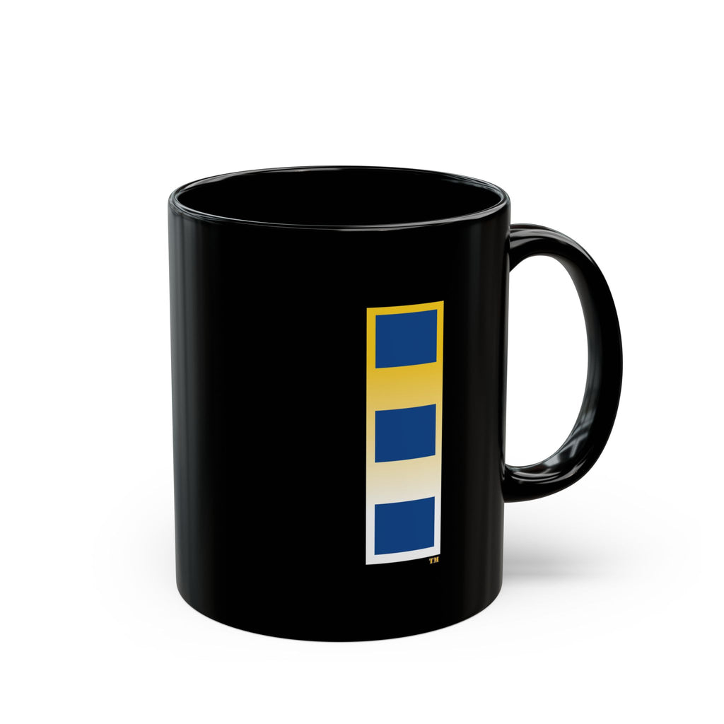 Black Mug (11oz, 15oz) - Navy - Chief Warrant Officer 2 - CW02 wo txt