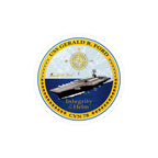 Kiss-Cut Vinyl Decal - Navy - USS Gerald R. Ford (CVN-78) wo txt