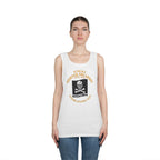 Unisex Heavy Cotton Tank Top - Navy - Strike Fighter Squadron 103 (VFA-103)