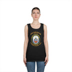Unisex Heavy Cotton Tank Top - Navy - USS Savannah (LCS-28)