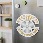 Die-Cut Magnet - Navy - Rate - Machinists Mate (MM)