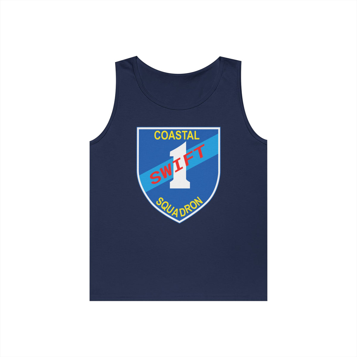 Unisex Heavy Cotton Tank Top - Coastal Squadron One (Blue) - SSI wo Txt X 300