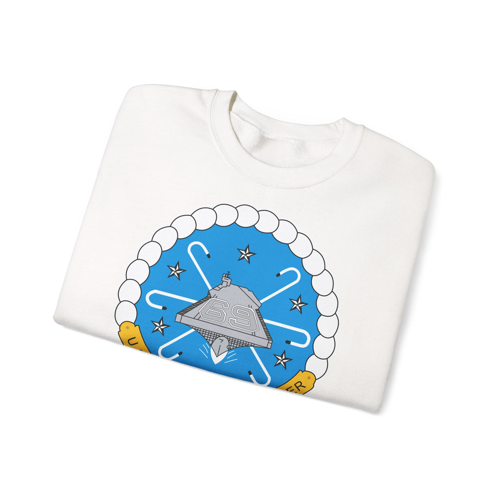 Unisex Heavy Blend™ Crewneck Sweatshirt - USS Dwight D. Eisenhower (CVN-69) Crest wo Txt