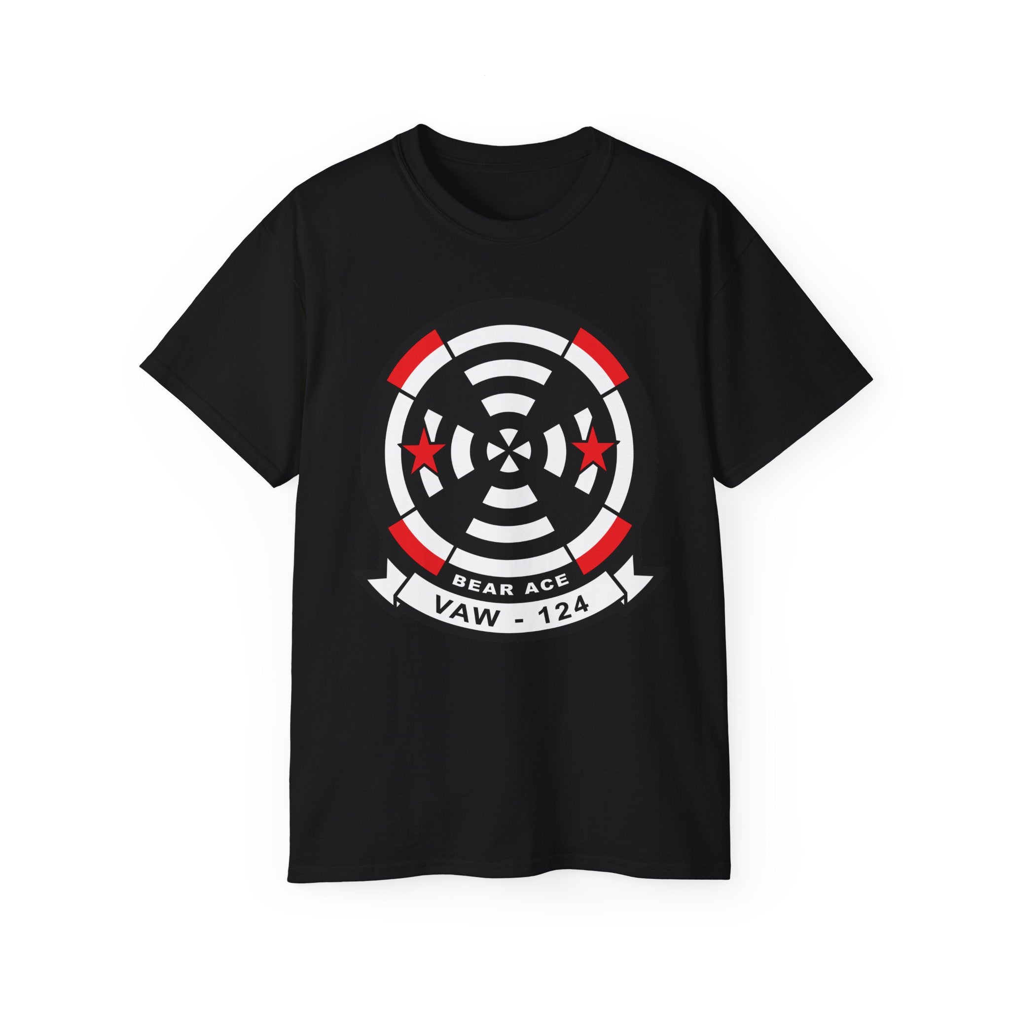 Unisex Ultra Cotton T-Shirt - Navy - Airborne Command & Control Squadron 124 (VAW-124) wo txt