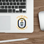 Die-Cut Vinyl Sticker - Navy - USNS Big Horn (T-AO 198)