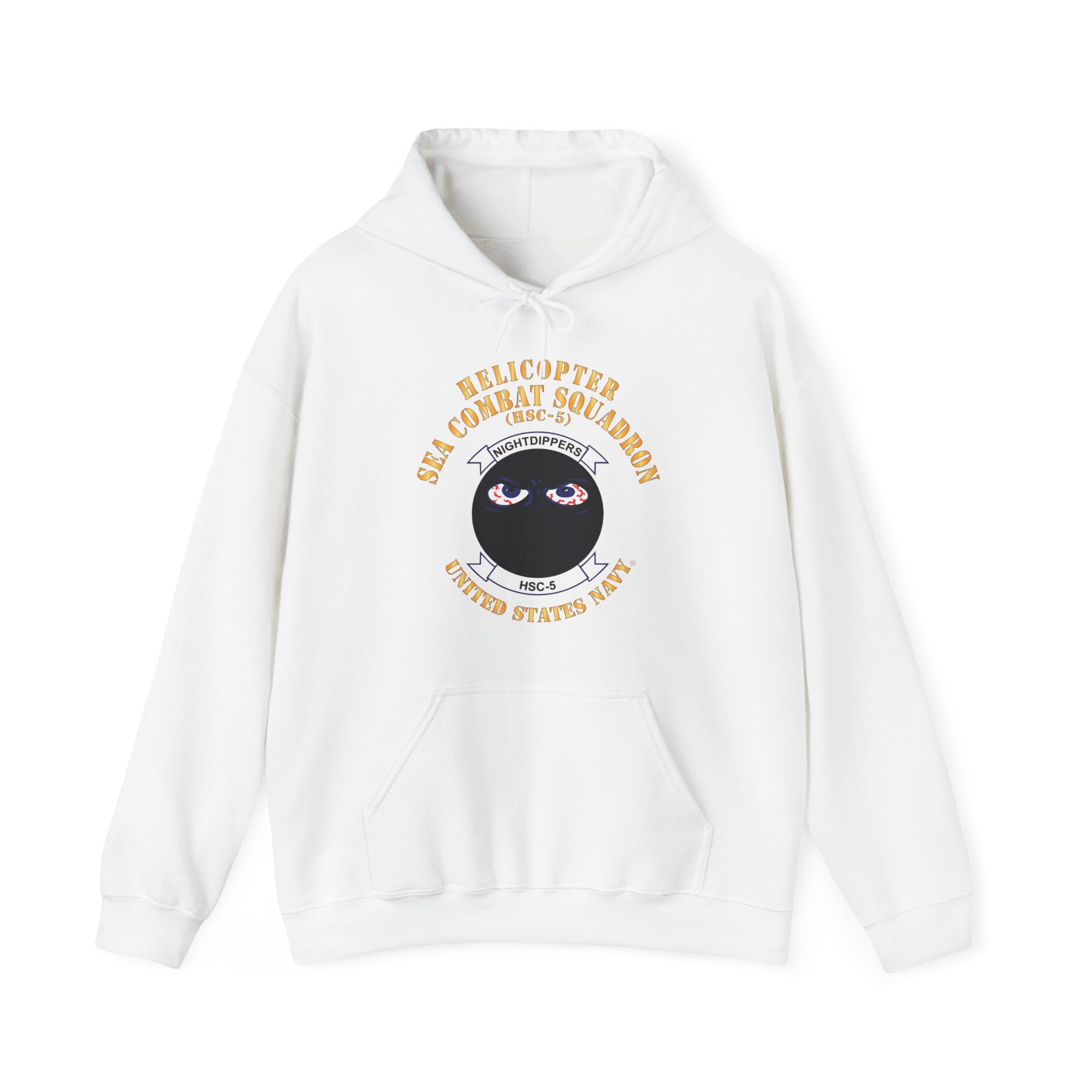 Unisex Heavy Blend™ Hoodies - Navy - Helicopter Sea Combat Squadron 5 (HSC-5)