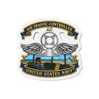 Die-Cut Magnet - Navy - Rate - Air Traffic Controller (AC) - with Scene - 3D - Enhanced