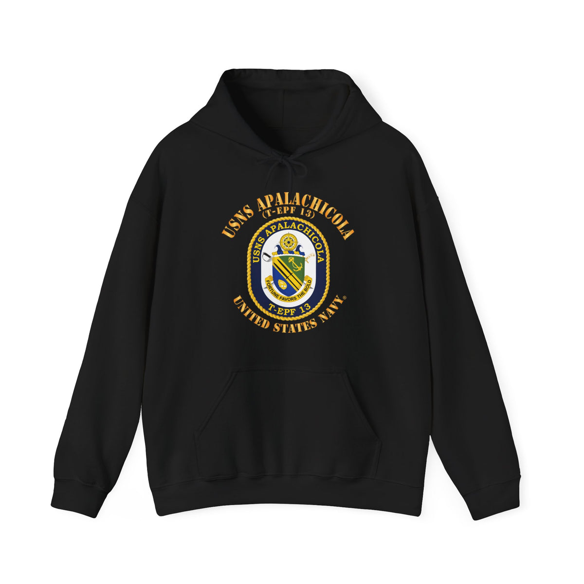 Unisex Heavy Blend™ Hoodies - Navy - USNS Apalachicola (T-EPF 13)