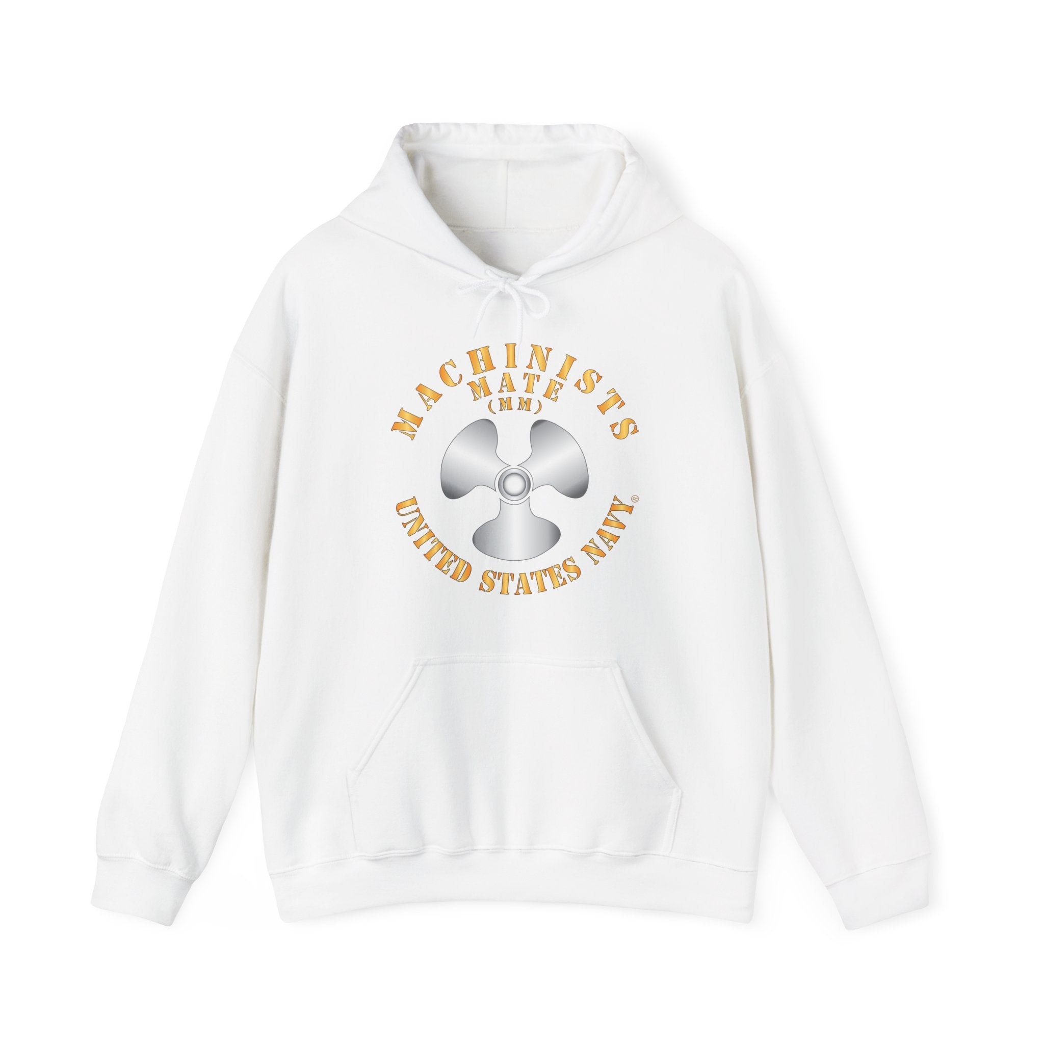 Unisex Heavy Blend™ Hoodies - Navy - Rate - Machinists Mate (MM)