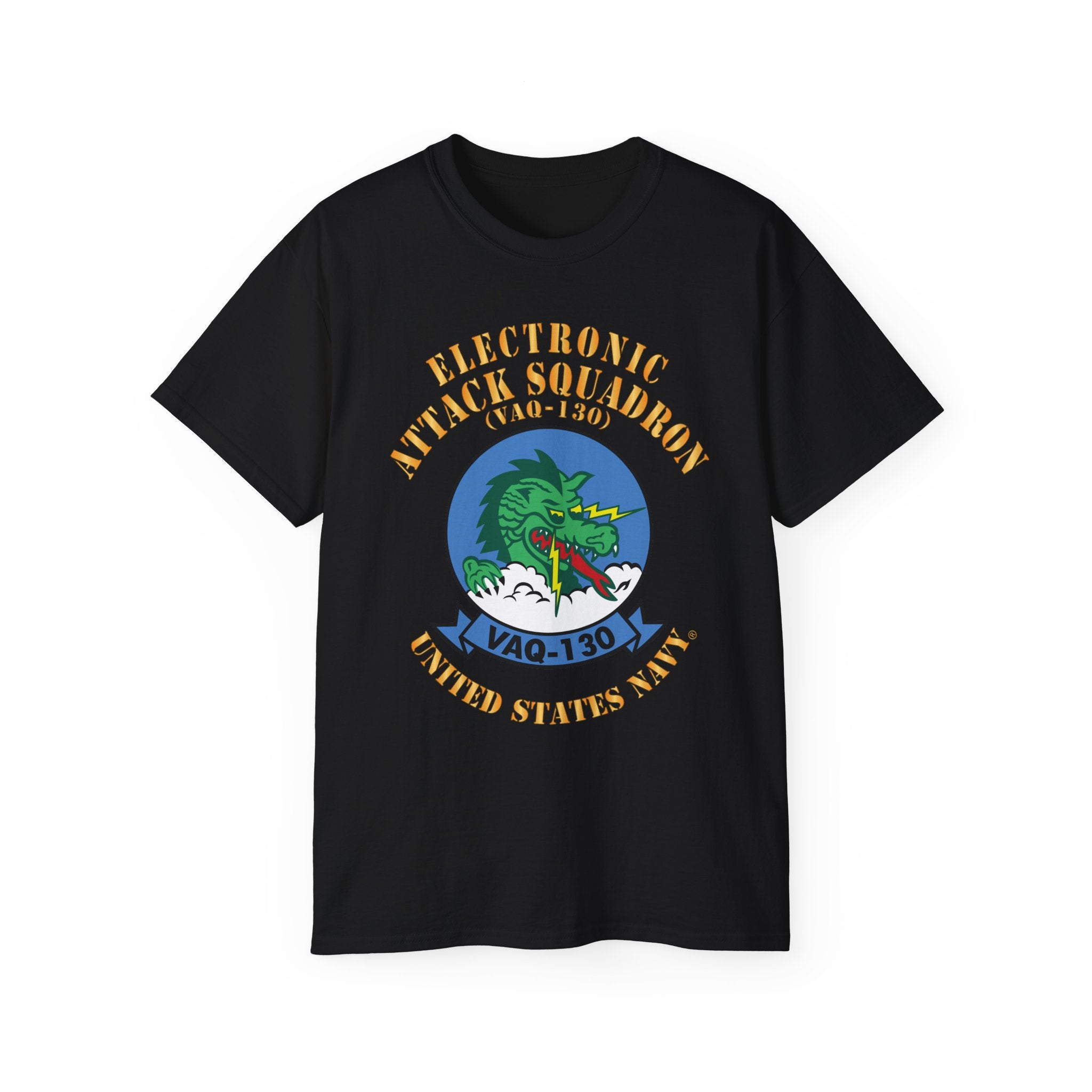 Unisex Ultra Cotton T-Shirt - Navy - Electronic Attack Squadron 130 (VAQ-130)