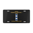 Vanity License Plate - Navy - Chief Warrant Officer 4 - CW04
