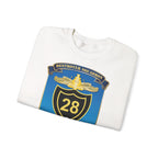 Unisex Heavy Blend™ Crewneck Sweatshirt - Navy - Destroyer Squadron 28 (DESRON-28) wo Txt