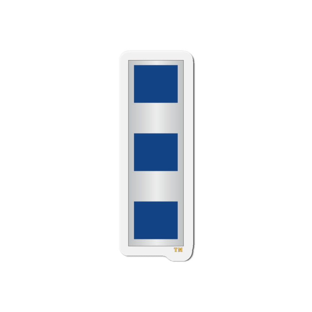 Die-Cut Magnet - Navy - Chief Warrant Officer 4 - CW04 wo txt