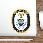 Die-Cut Vinyl Sticker - Navy - USNS Big Horn (T-AO 198) wo txt