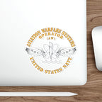 Die-Cut Vinyl Sticker - Navy - Rate - Aviation Warfare Systems Operator (AW)