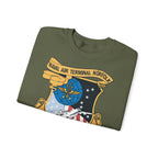 Unisex Heavy Blend™ Crewneck Sweatshirt - Navy - Naval Air Terminal Norfolk wo Txt