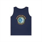 Unisex Heavy Cotton Tank Top - Navy - USS Dwight D. Eisenhower (CVN-69) - Operations Department