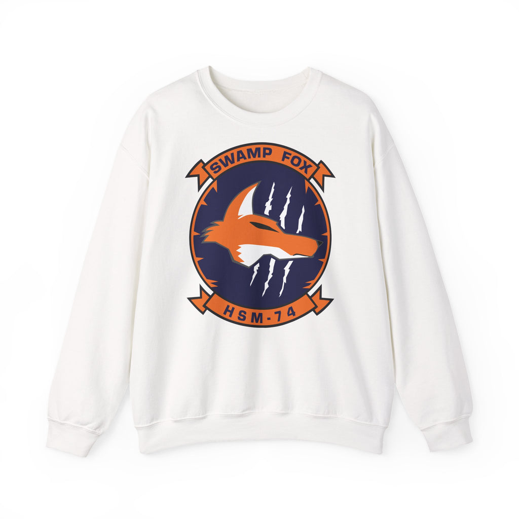 Unisex Heavy Blend™ Crewneck Sweatshirt - Navy - Helicopter Maritime Strike Seven Four (HSM-74) wo txt