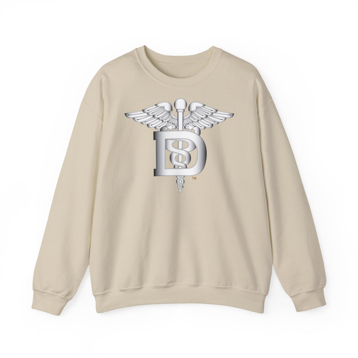 Unisex Heavy Blend™ Crewneck Sweatshirt - Navy - Rate - Dental Technician (DT) wo txt