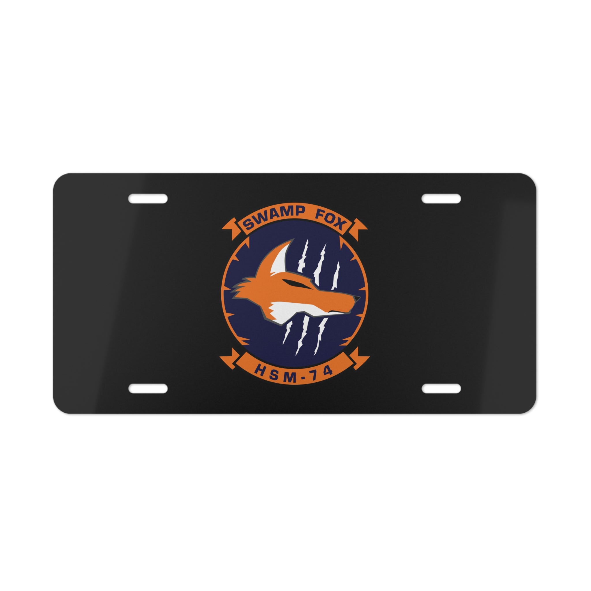 Vanity License Plate - Navy - Helicopter Maritime Strike Seven Four (HSM-74) wo txt
