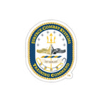 Die-Cut Vinyl Sticker - Navy - Surface Combat Systems Training Command - DET MIDLANT wo Txt X 300