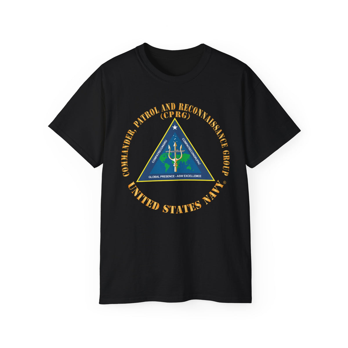 Unisex Ultra Cotton T-Shirt - Navy - Commander, Patrol and Reconnaissance Group - CPRG X 300