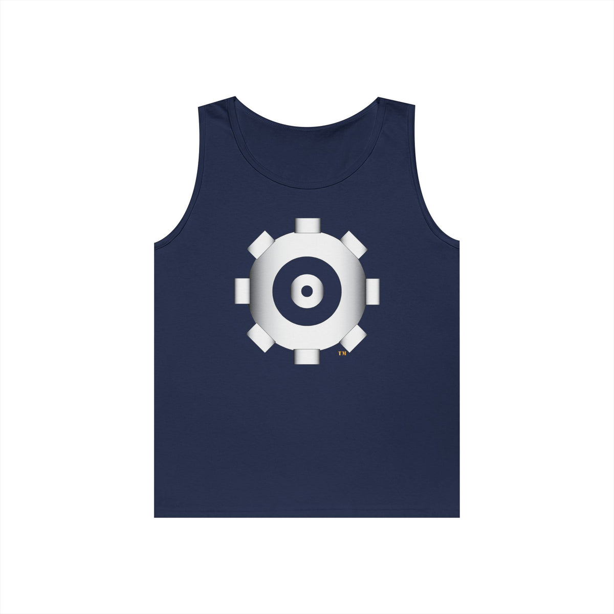 Unisex Heavy Cotton Tank Top - Navy - Rate - Engineman (EN) wo txt