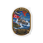 Die-Cut Magnet - Navy - USS Pueblo Attack-Defense Commemorative Patch - 3D - Enhanced