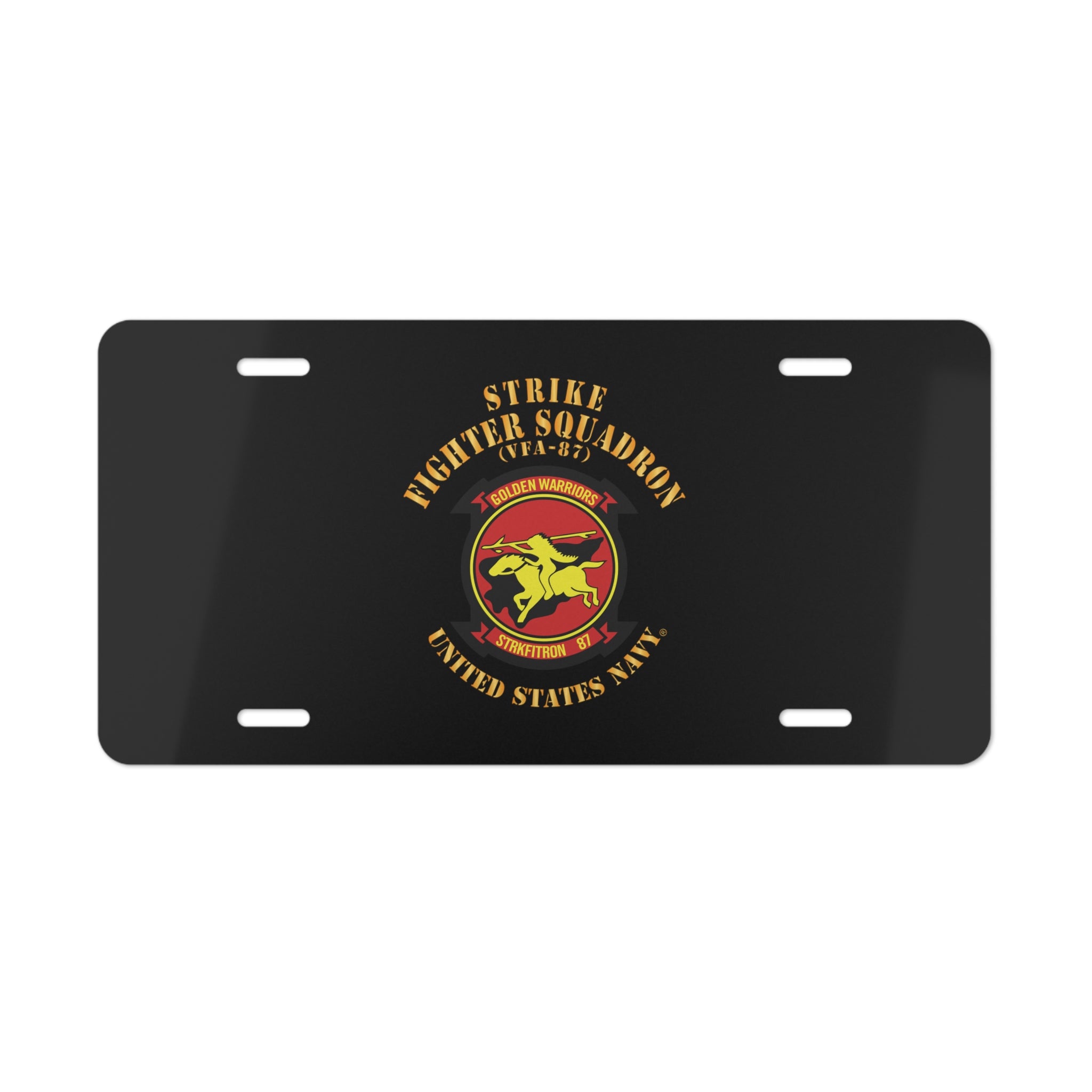 Vanity License Plate - Navy - Strike Fighter Squadron 87 (VFA-87)