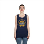 Unisex Heavy Cotton Tank Top - Navy - Naval Base Coronado(NBC)