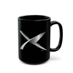Black Mug (11oz, 15oz) - Navy - Rate - Cryptologic Technician (CT) wo txt