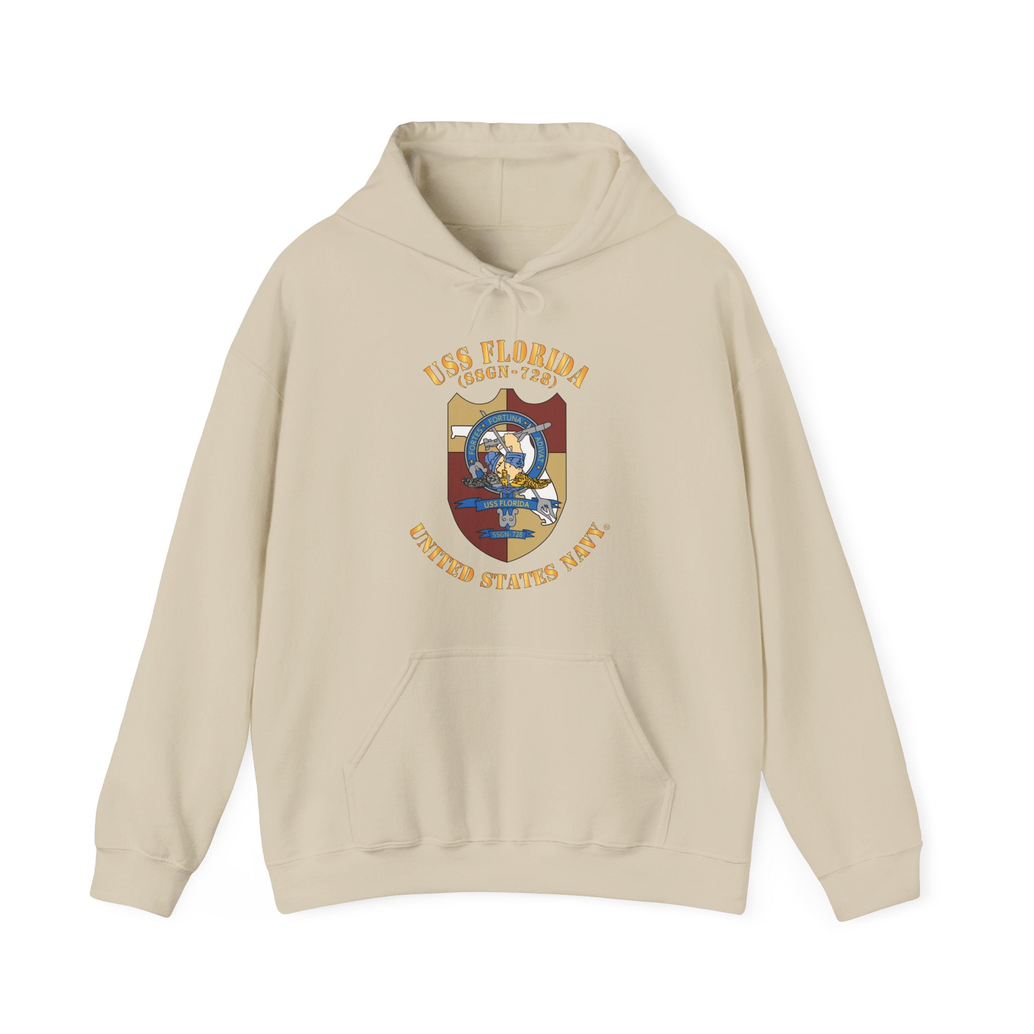 Unisex Heavy Blend™ Hoodies - Navy - USS Florida (SSGN-728)