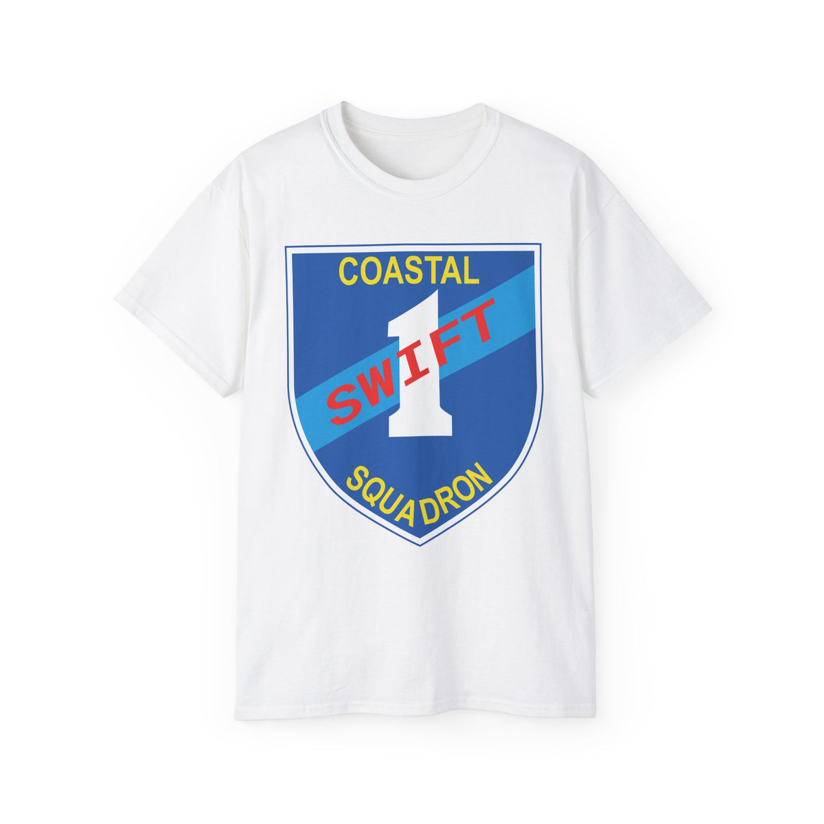 Unisex Ultra Cotton T-Shirt - Coastal Squadron One (Blue) - SSI wo Txt X 300