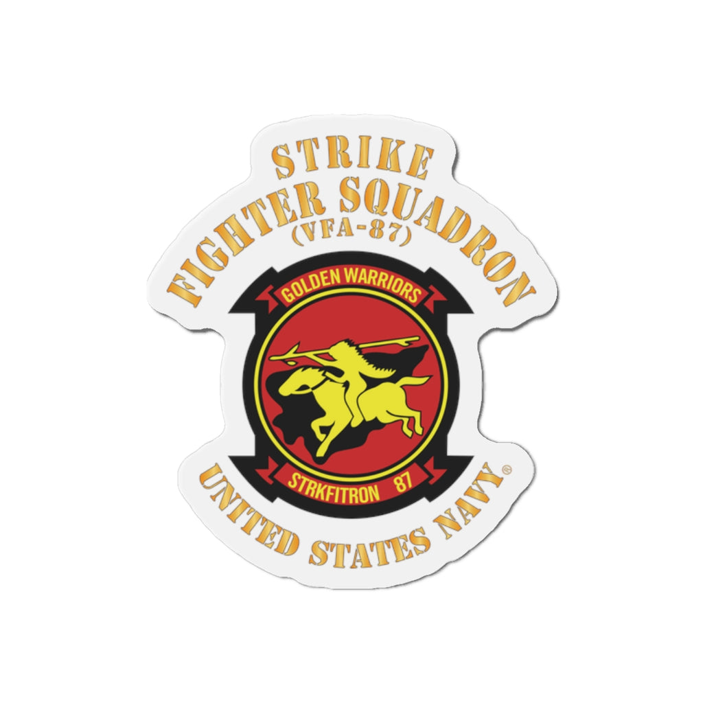 Die-Cut Magnet - Navy - Strike Fighter Squadron 87 (VFA-87)