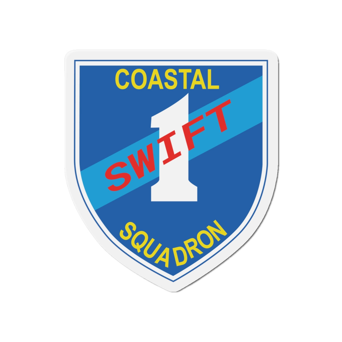 Die-Cut Magnet - Coastal Squadron One (Blue) - SSI wo Txt X 300