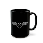 Black Mug (11oz, 15oz) - Navy - Rate - Aviation Boatswain's Mate (AB) wo txt X 300