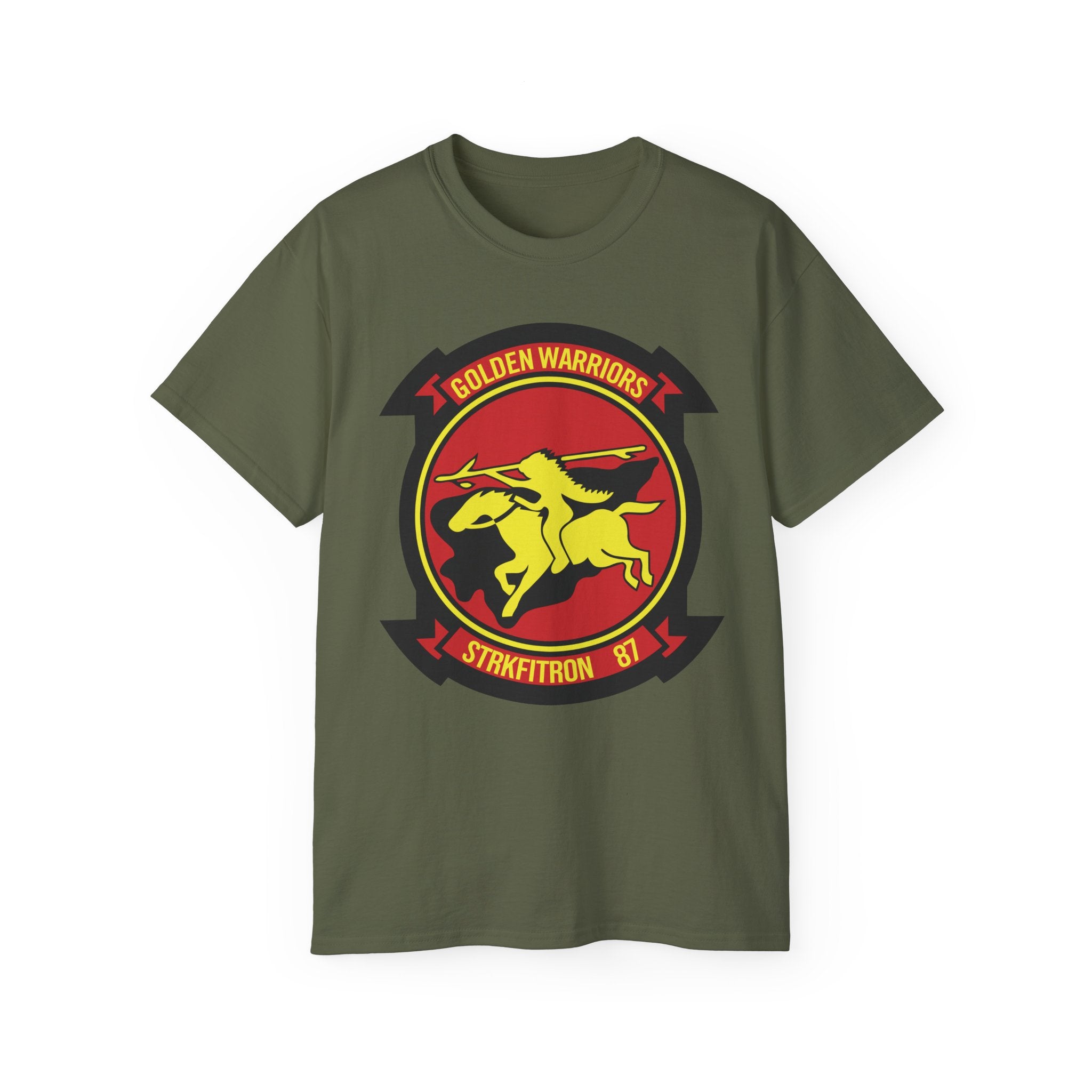 Unisex Ultra Cotton T-Shirt - Navy - Strike Fighter Squadron 87 (VFA-87) wo txt