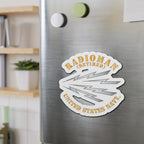Die-Cut Magnet - Navy - Rate - Radioman (RM) - Retired