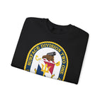 Unisex Heavy Blend™ Crewneck Sweatshirt - Navy - Surface Division 21 wo txt