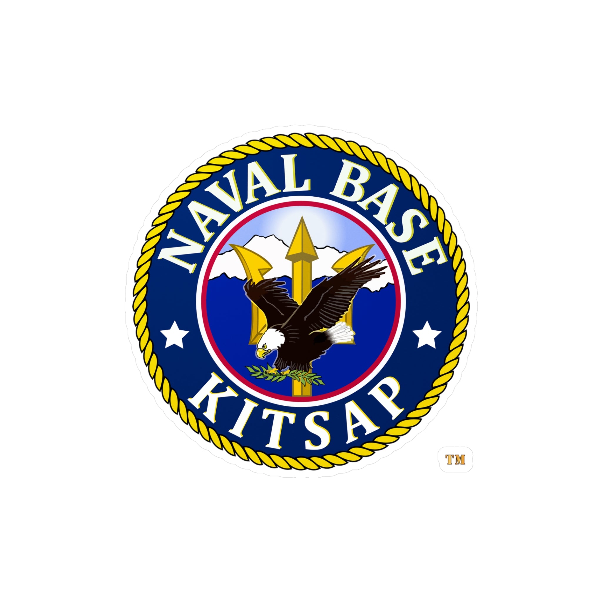 Kiss-Cut Vinyl Decal - Navy - Naval Base Kitsap wo txt