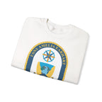Unisex Heavy Blend™ Crewneck Sweatshirt - Navy - USNS Amelia Earhart (T-AKE 6) wo txt